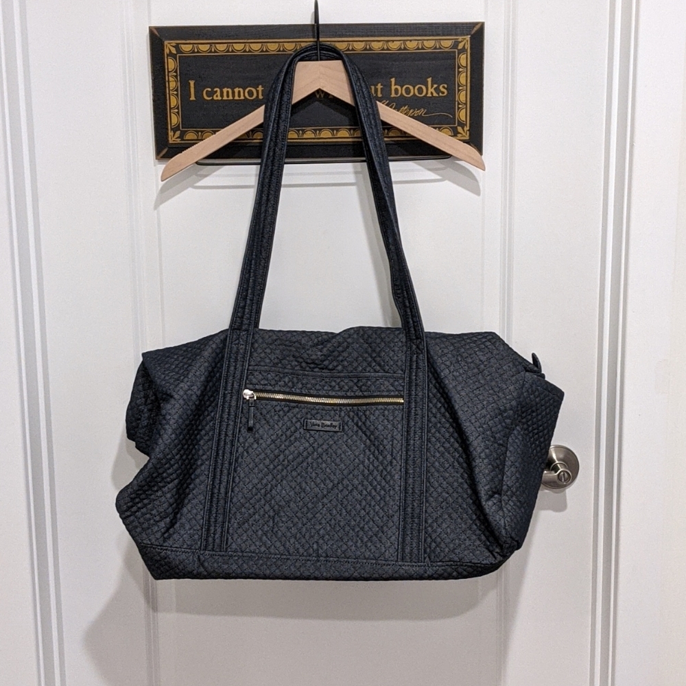 Vera Bradley Large Denim Travel Bag